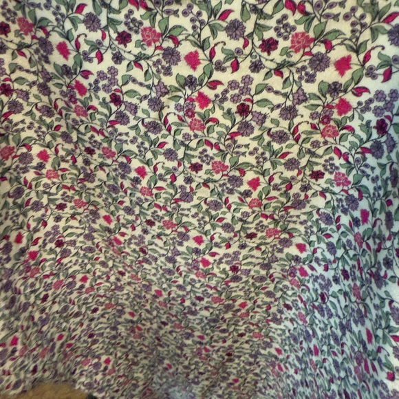 Chelsea & Violet Ditsy Tiny Floral Print Low Cut Sexy One Piece Swimsuit L - Picture 7 of 12